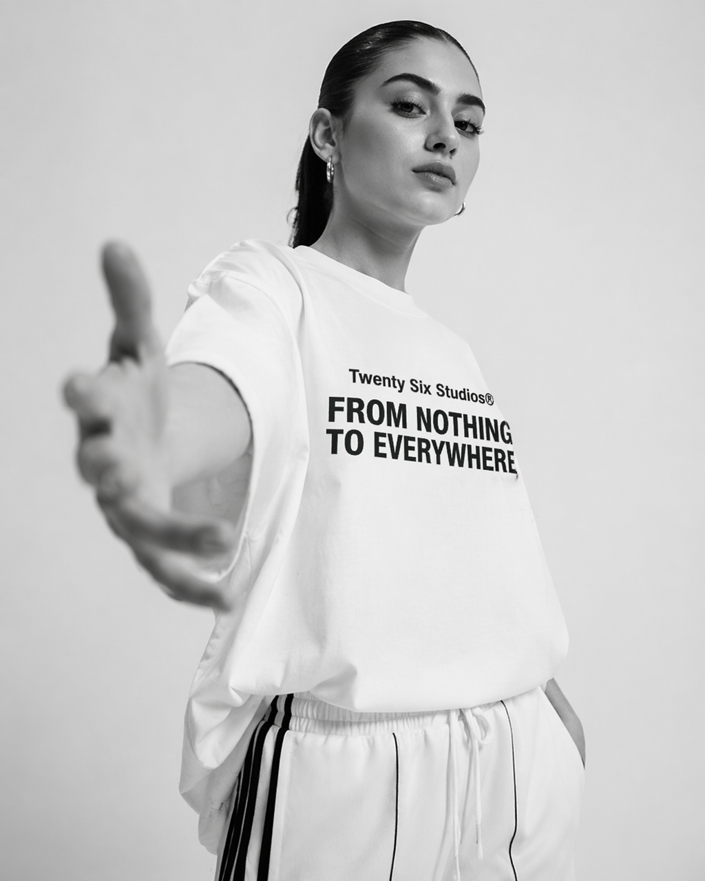 FROM NOTHING WHITE T-SHIRT