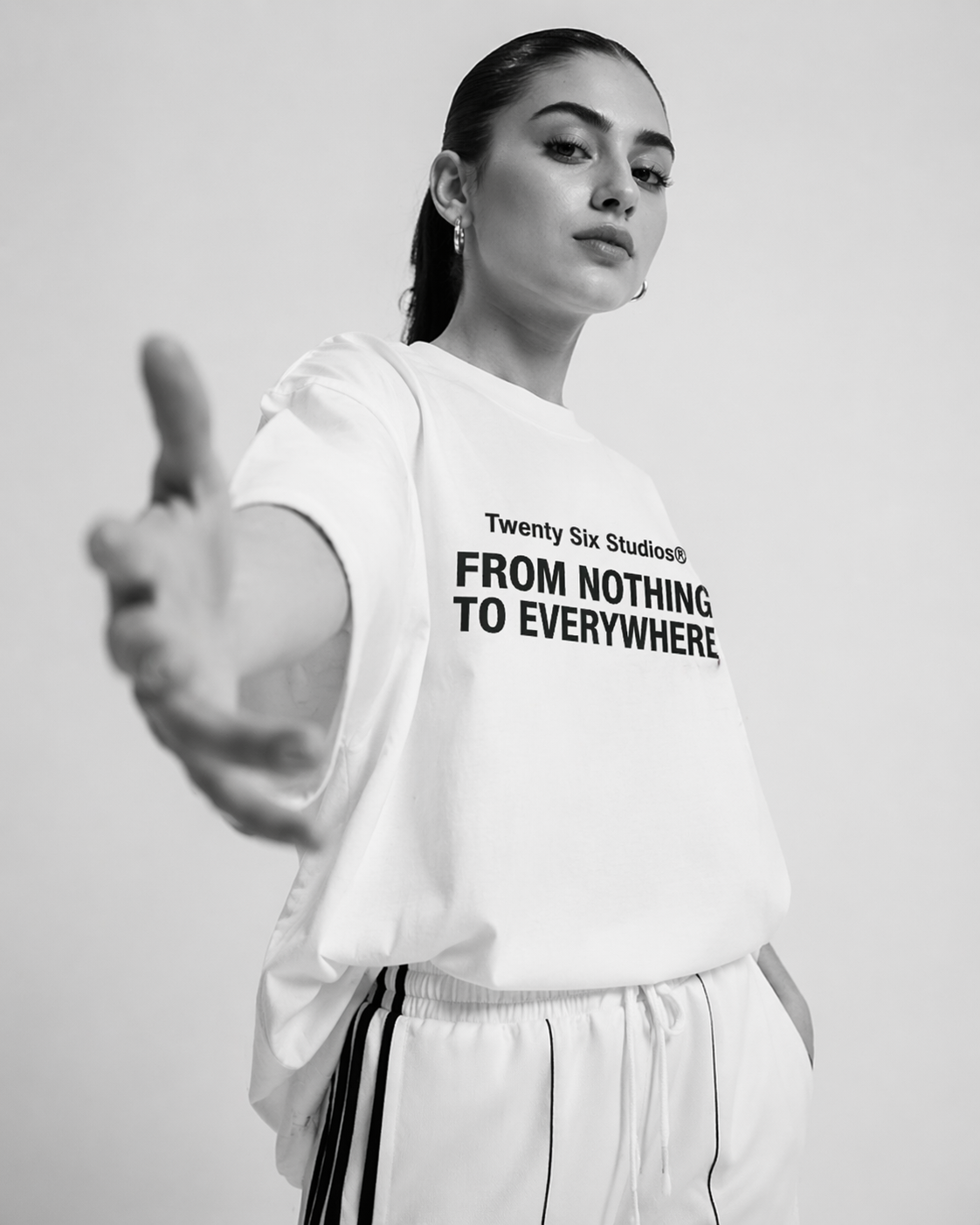 FROM NOTHING WHITE T-SHIRT