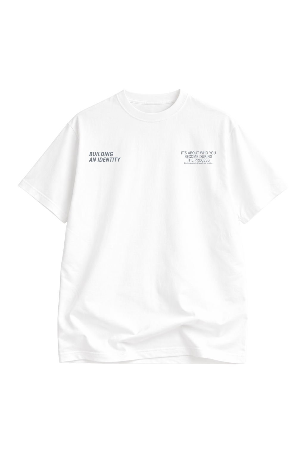 BUILDING IDENTITY T-SHIRT