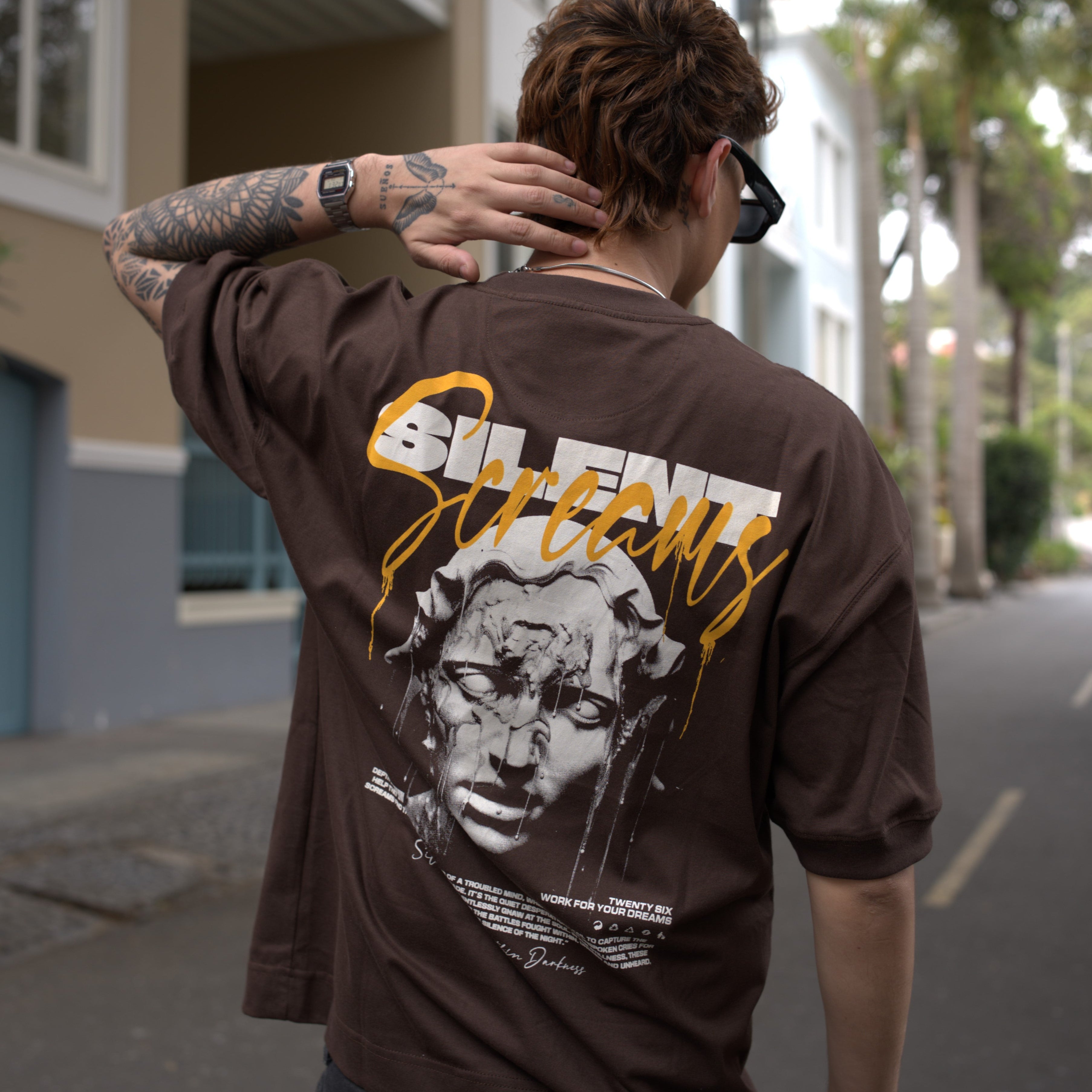 T-SHIRT EARTH BROWN