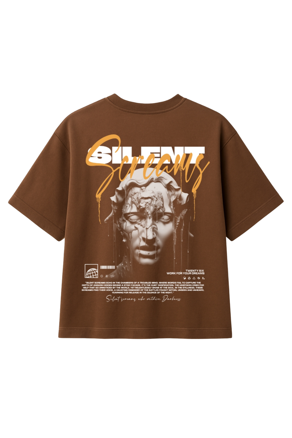 T-SHIRT EARTH BROWN