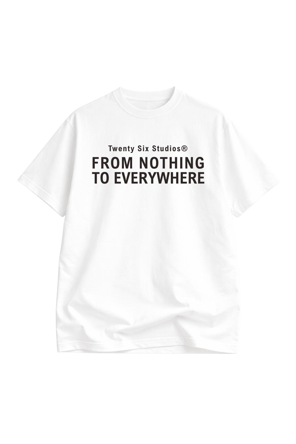 FROM NOTHING WHITE T-SHIRT
