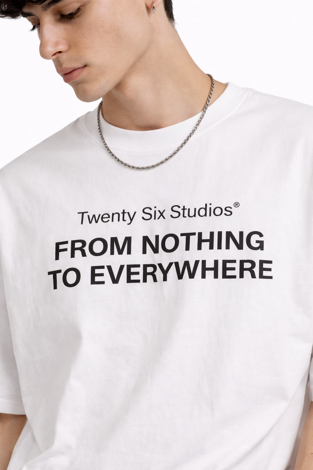 FROM NOTHING WHITE T-SHIRT