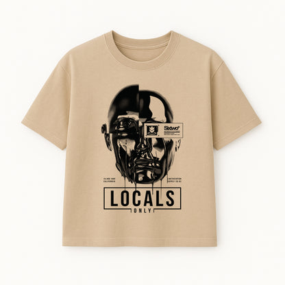 T-Shirt Sand Beige Boxy Fit