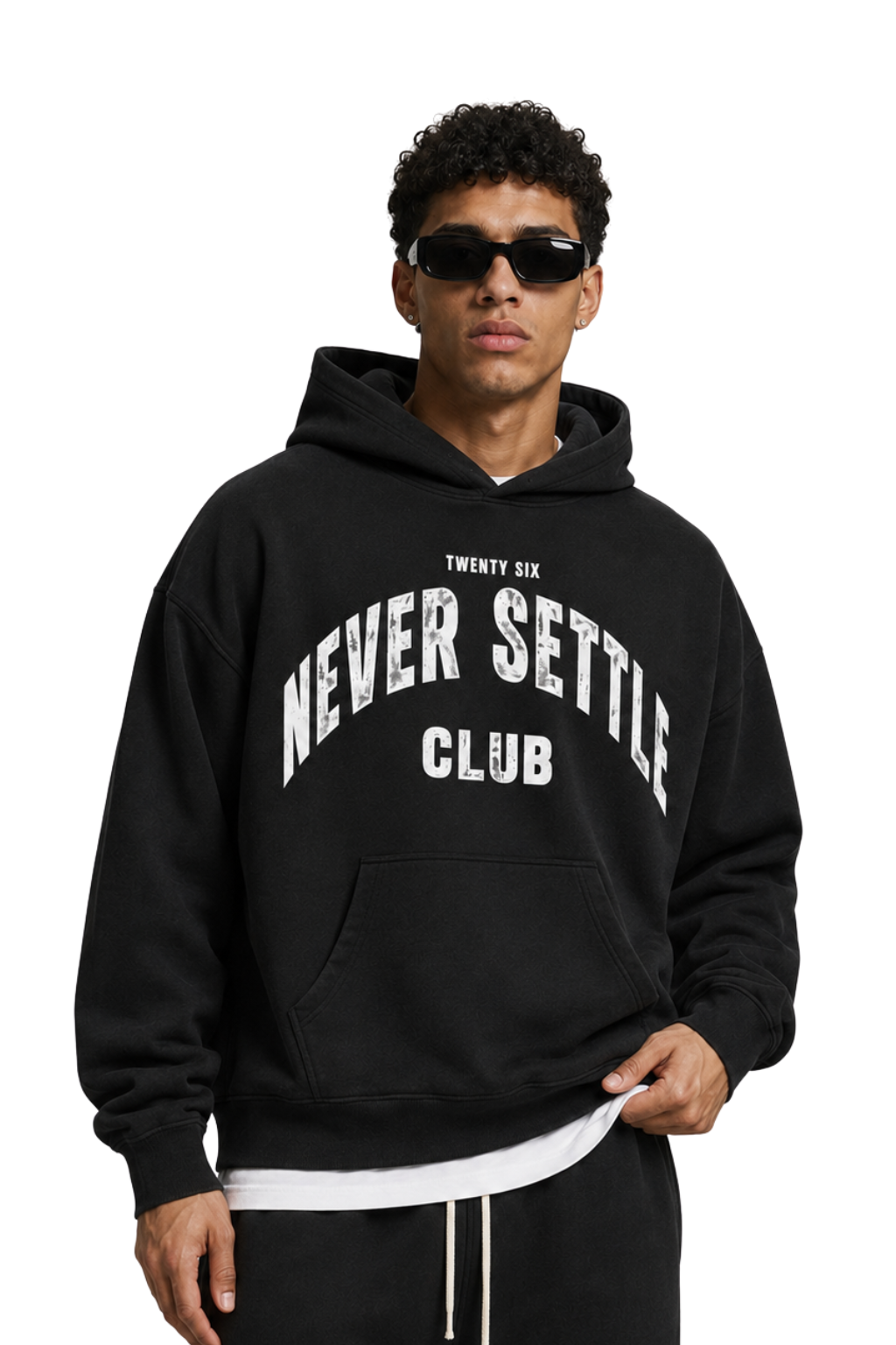 NEVER SETTLE CLUB HOODIE