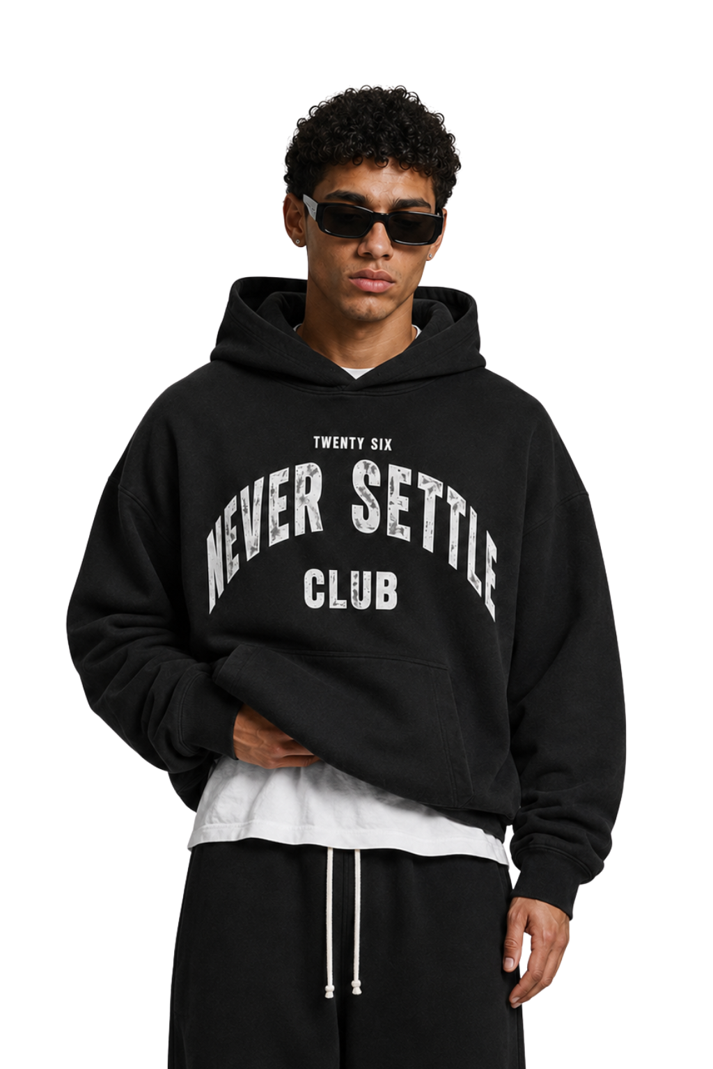 NEVER SETTLE CLUB HOODIE